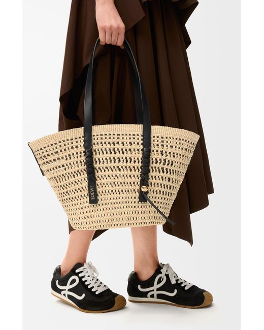Loewe Natural Medium Braid Basket