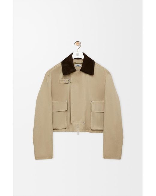Loewe Natural Short Parka