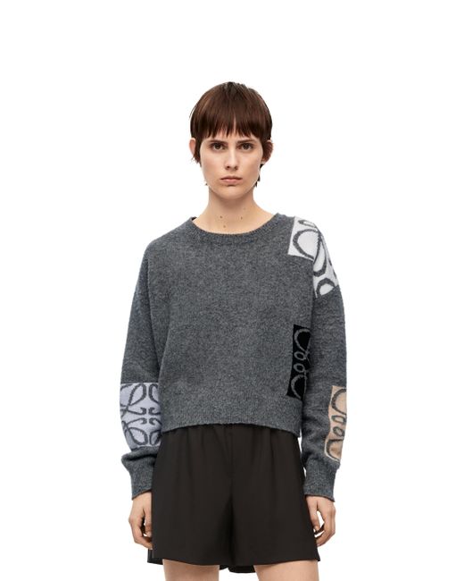Loewe Black Sweater In Wool