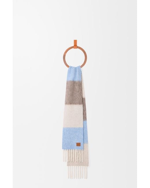 Loewe Blue Scarf