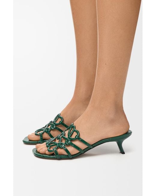 Loewe White Petal Anagram Slide