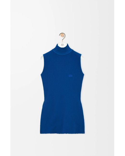 Loewe Blue Sleeveless Top