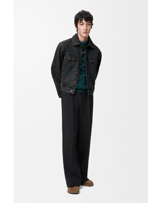 Loewe Blue Anagram Jacket for men