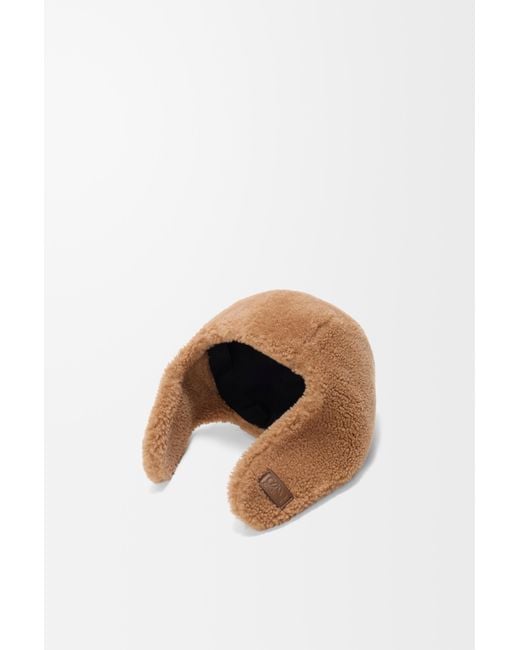 Loewe Brown Aviator Hat