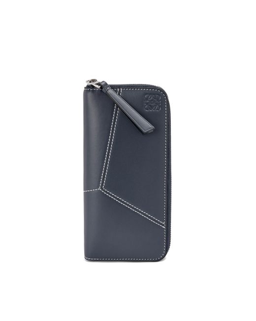 Loewe Multicolor Puzzle Stitches Open Wallet In Smooth Calfskin for men
