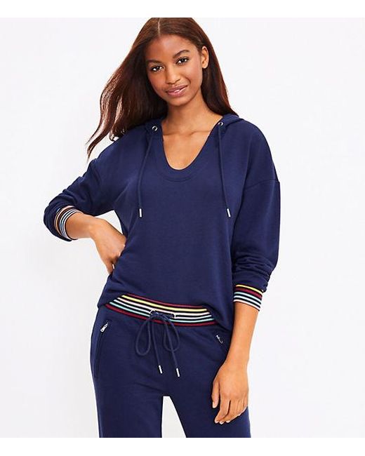 LOFT Lou \u0026 Grey Rainbow Stripe Cozy 