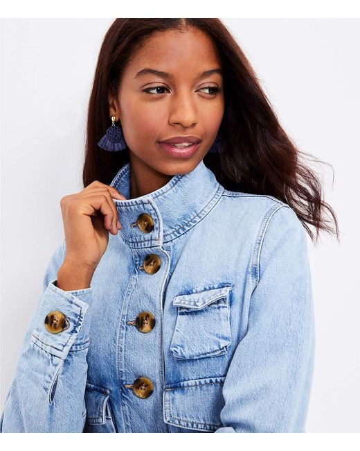 light blue utility jacket