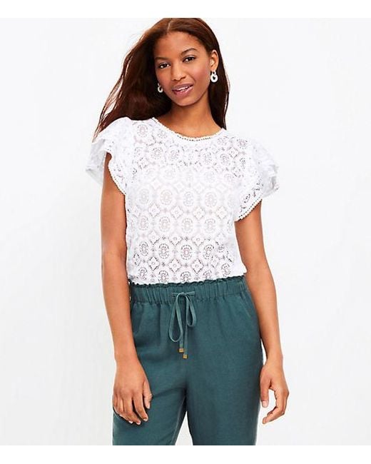 loft lace top