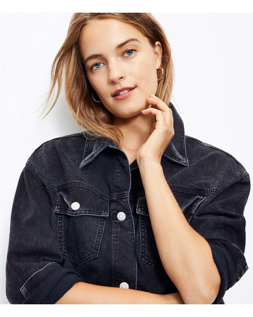 loft denim jacket