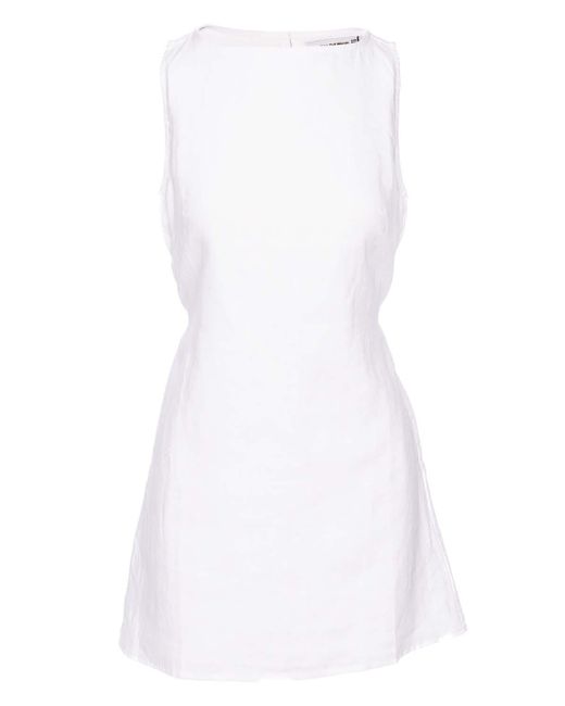 Faithfull The Brand Lui Mini Dress in White