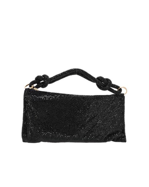 Cult Gaia Hera Nano Rhinestone Shoulder Bag in Black Lyst