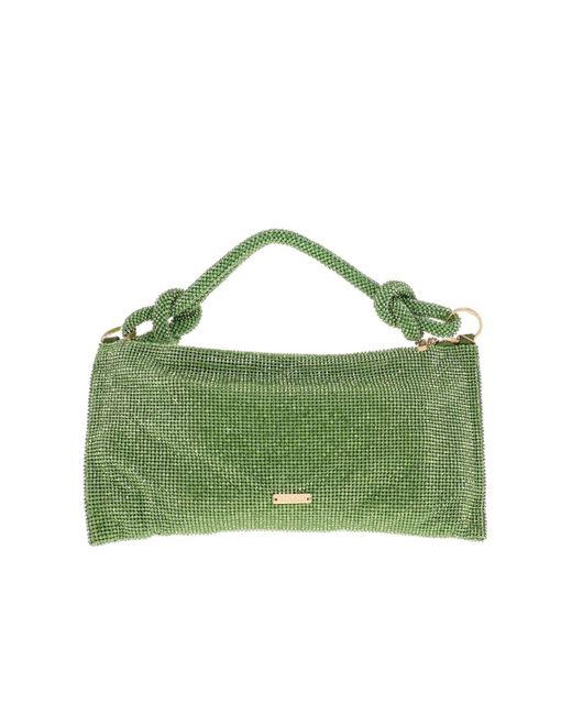 Cult Gaia Hera Nano Rhinestone Shoulder Bag in Green Lyst