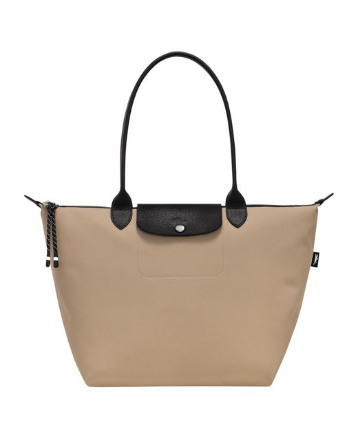 Longchamp Brown Shopper L Le Pliage Energy