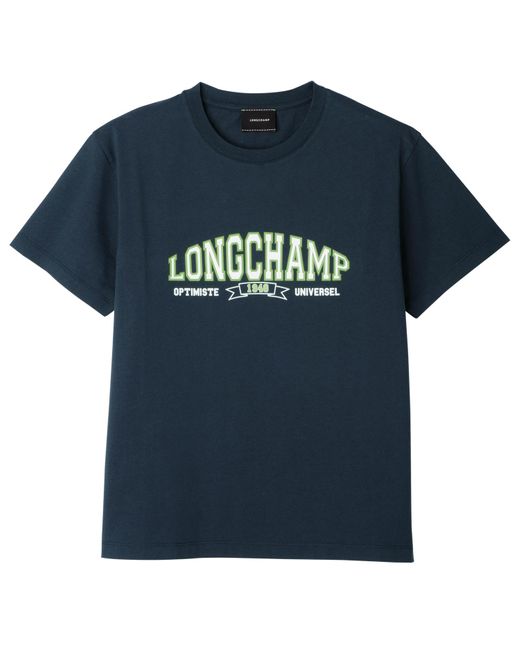 Longchamp T-shirt in het Blue