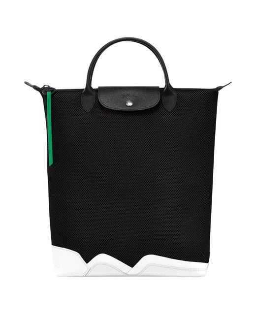 Longchamp Black Tote Bag M Le Pliage Collection