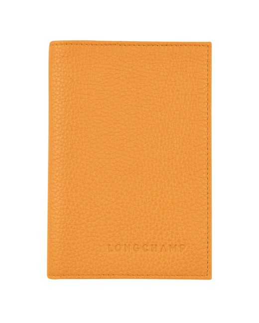 Funda para pasaportes Le Foulonné Longchamp de color Orange
