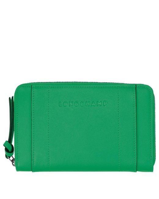 Portefeuille 3D Longchamp en coloris Green