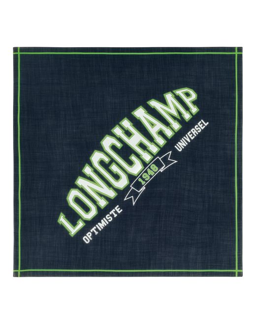 Longchamp Blue Schal Le Pliage University