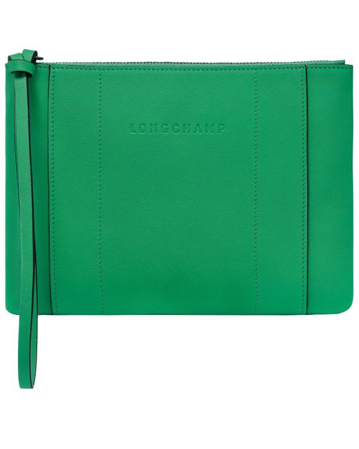Pochette 3D Longchamp en coloris Green