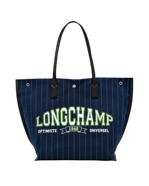 Longchamp Blue Shopper L Essential