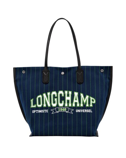 Sac cabas L Essential Longchamp en coloris Blue