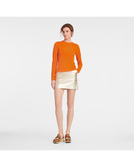 Longchamp Sweater in het Orange