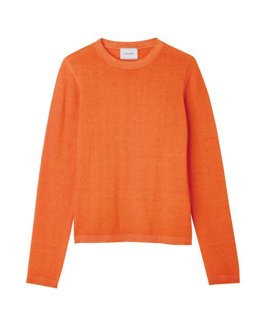 Longchamp Orange Pullover
