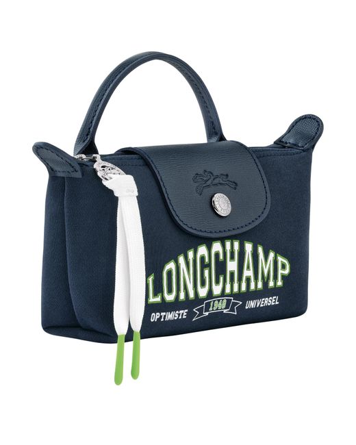 Longchamp Blue Pochette Le Pliage Collection