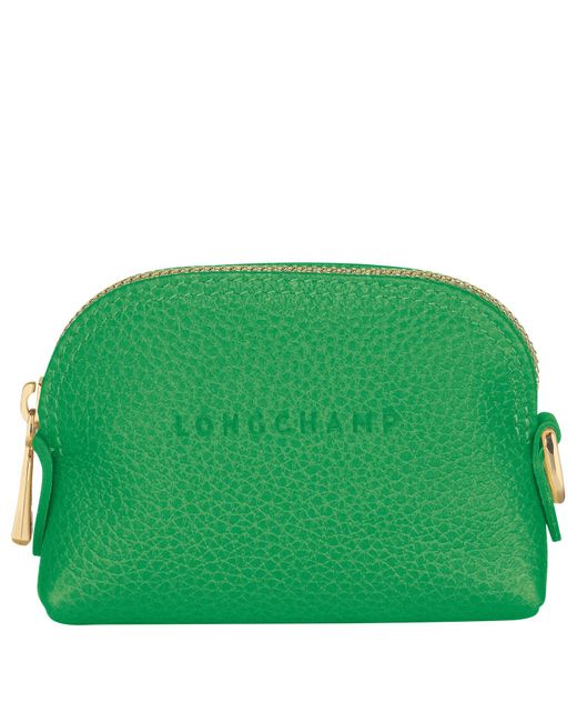 Porte-monnaie Le Foulonné Longchamp en coloris Vert | Lyst