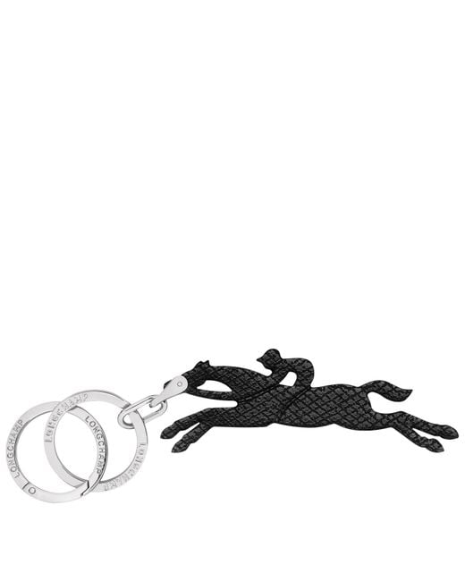 Longchamp Black Schlüsselanhänger Le Pliage