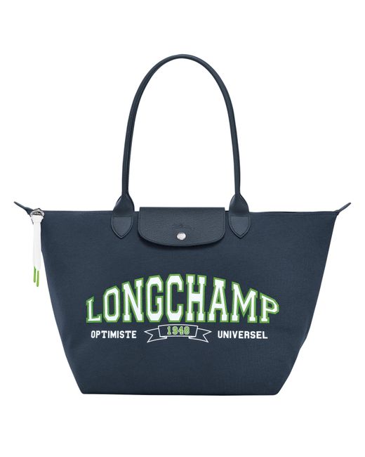 Longchamp Shopper L Le Pliage Collection in het Blue