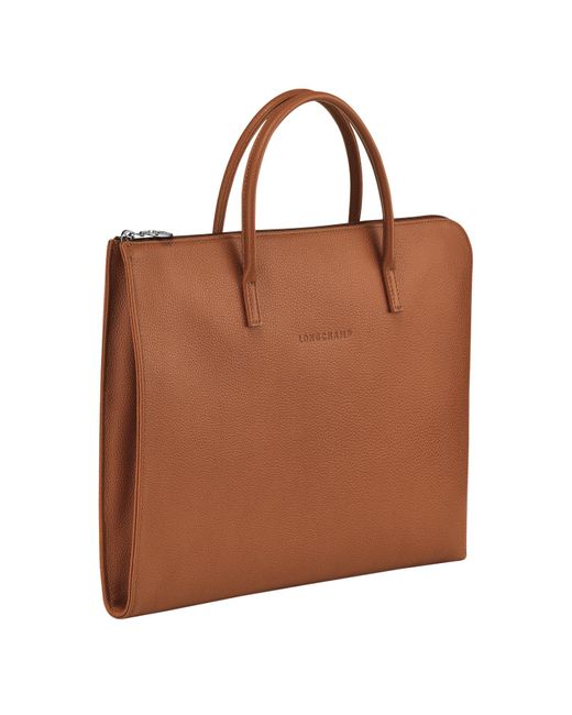 porte document longchamp cuir