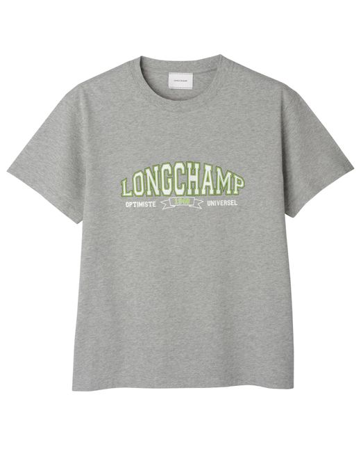Longchamp T-shirt in het Gray