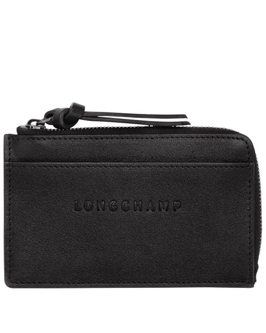 Longchamp Black Karten-Etui 3D