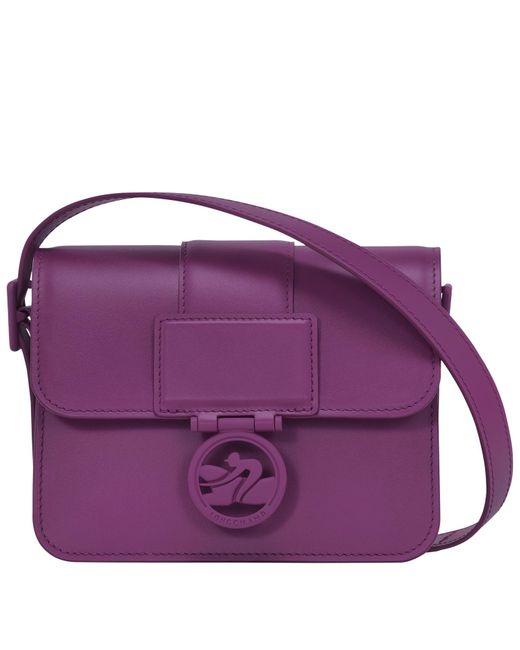 Longchamp Purple Umhängetasche S Box-Trot