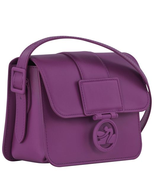 Longchamp Purple Umhängetasche S Box-Trot