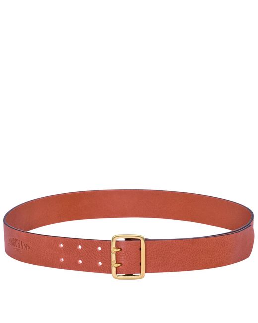 Cinturón de mujer Colección Primavera Longchamp de color Red