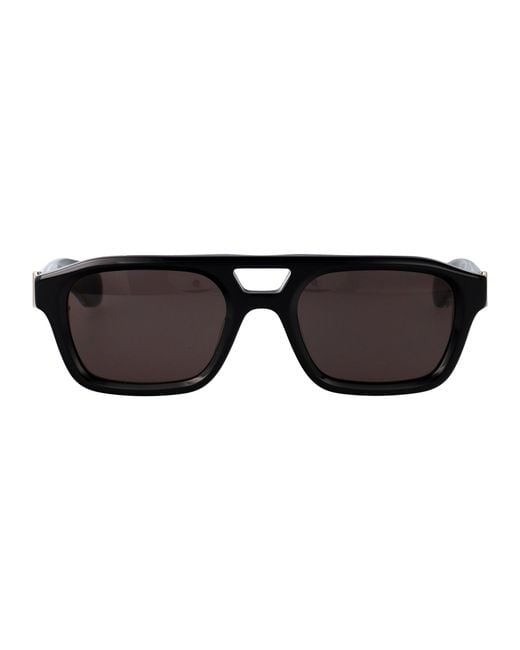McQueen Black Sunglasses for men