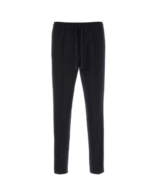 Gucci Black Solid Joggers for men