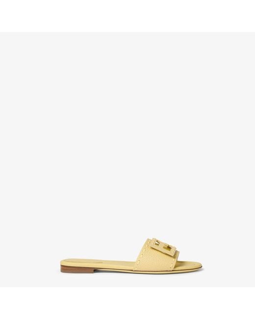 Fendi Natural Slide Vit.Bott+Ff Vitel.C/Infi