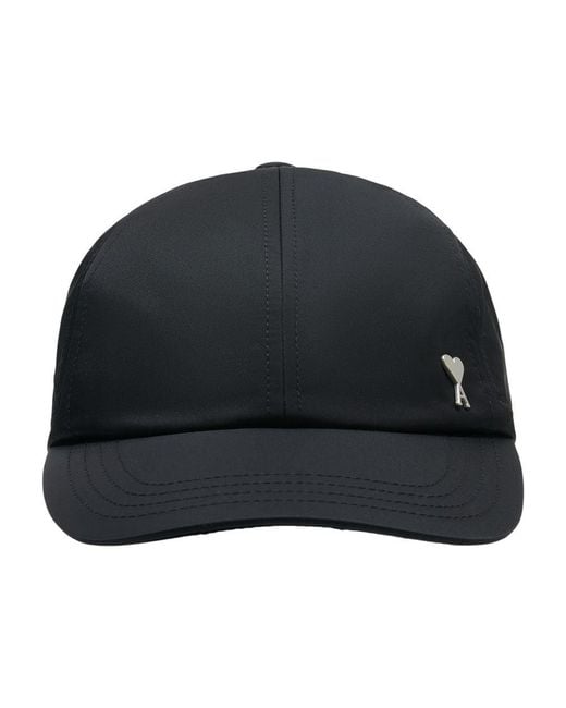 Men's Black Ami De Coeur Stud Cap
