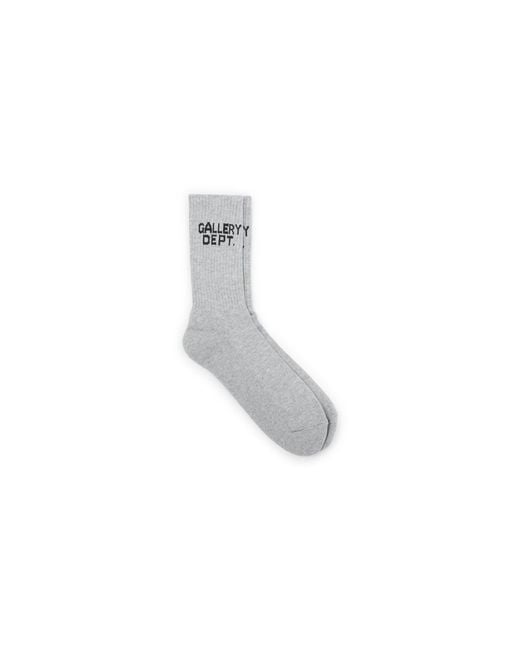 GALLERY DEPT. Gray Clean Socks for men