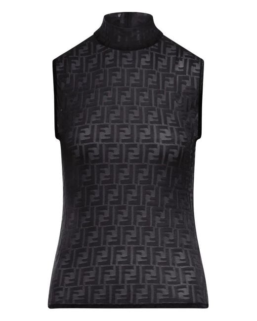 Fendi Black Tops