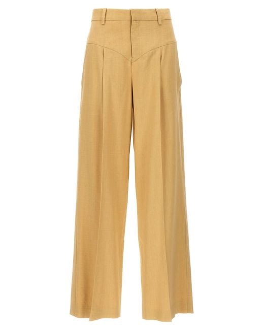 Isabel Marant Natural 'Staya' Pants