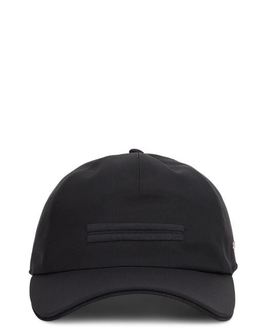 Men's Black Cap With Embroidery