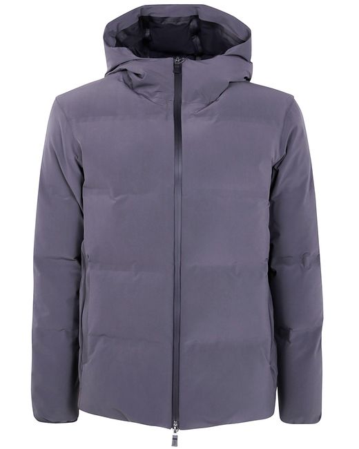 Herno Purple "New Impact" Cropped Jacket