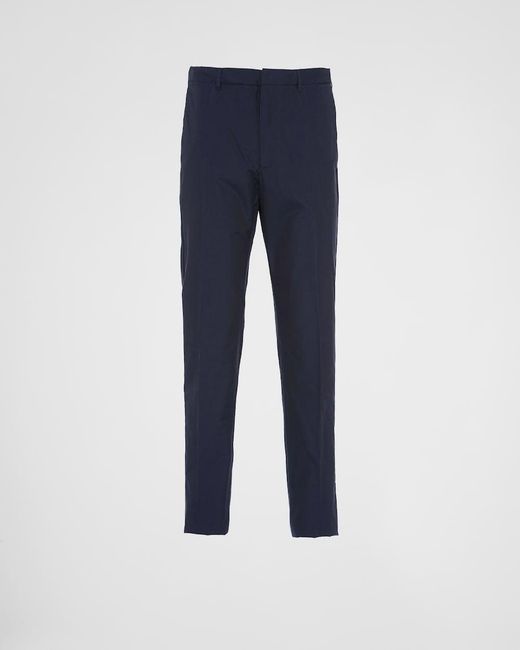 Prada Blue Pantalone for men