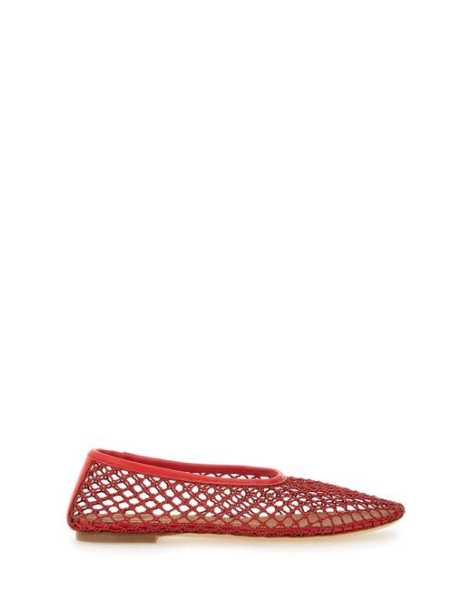 Staud Red Alba" Dancer Shoes