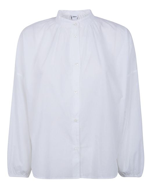 Aspesi White Classic Blouse