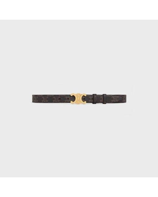 Women's Brown "Triomphe" Belt